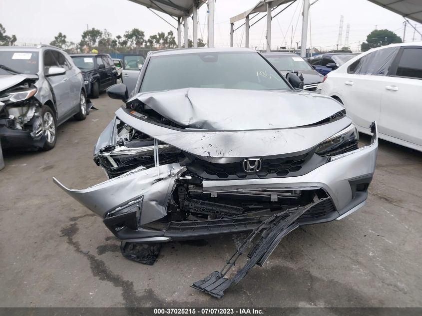 2022 HONDA CIVIC HATCHBACK SPORT - 19XFL2H88NE010359