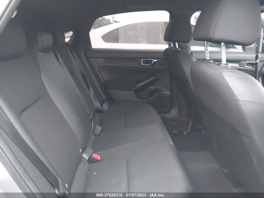 2022 HONDA CIVIC HATCHBACK SPORT - 19XFL2H88NE010359