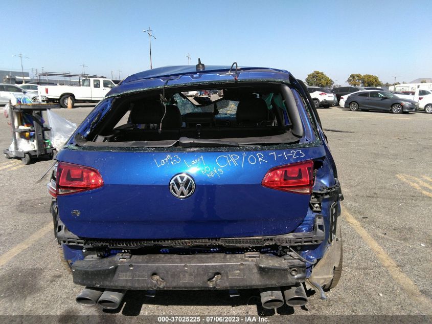 2016 VOLKSWAGEN GOLF R - WVWUF7AU3GW218175