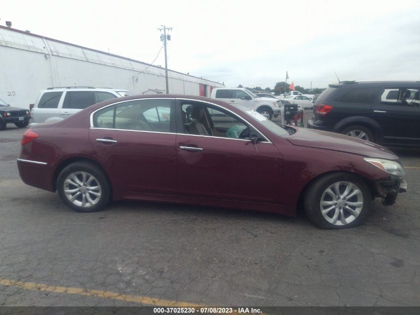 2013 HYUNDAI GENESIS 3.8L - KMHGC4DD7DU240070