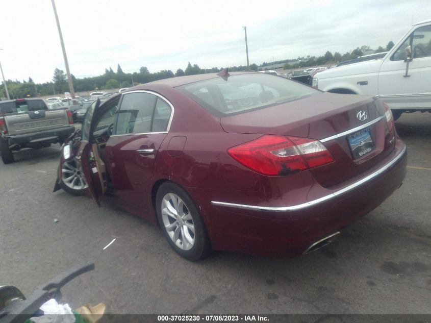 2013 HYUNDAI GENESIS 3.8L - KMHGC4DD7DU240070