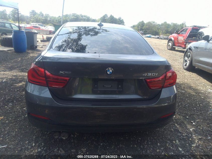 2019 BMW 430I GRAN COUPE XDRIVE - WBA4J3C57KBL06883