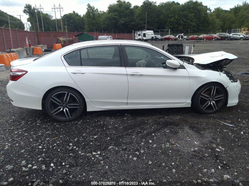 2016 HONDA ACCORD SEDAN SPORT - 1HGCR2F59GA023560