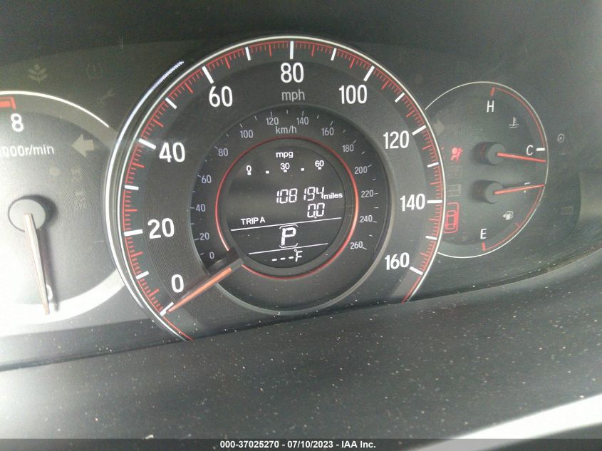 2016 HONDA ACCORD SEDAN SPORT - 1HGCR2F59GA023560