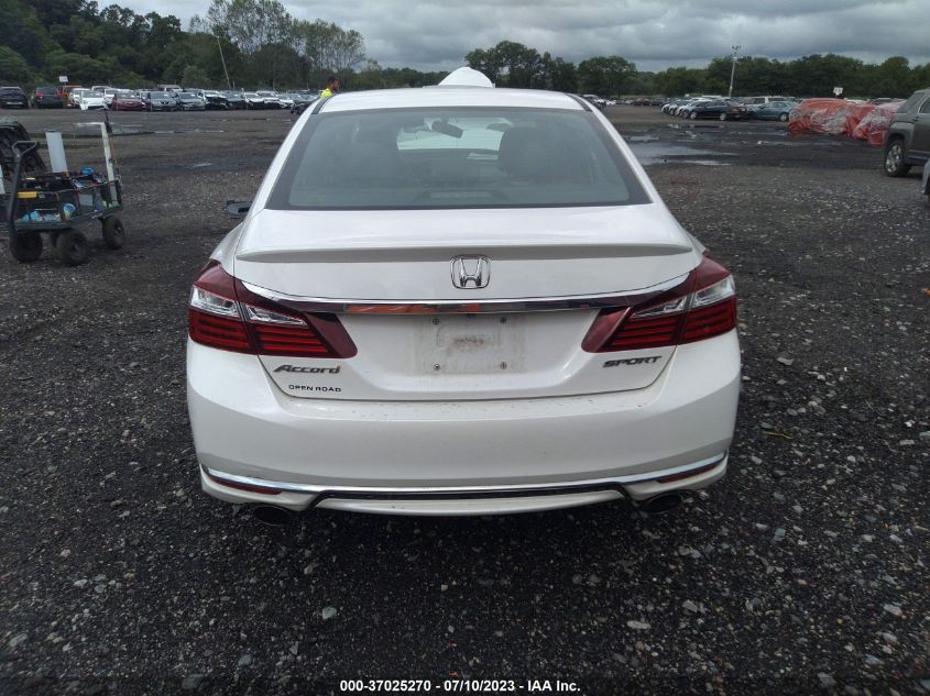2016 HONDA ACCORD SEDAN SPORT - 1HGCR2F59GA023560