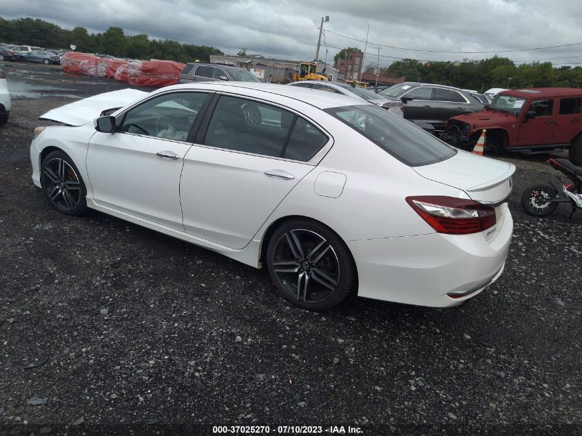 2016 HONDA ACCORD SEDAN SPORT - 1HGCR2F59GA023560