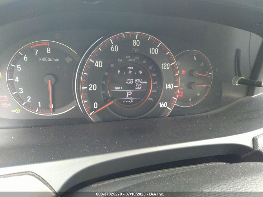 2016 HONDA ACCORD SEDAN SPORT - 1HGCR2F59GA023560