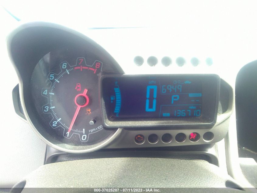 2015 CHEVROLET SONIC LT - 1G1JC5SH1F4108309