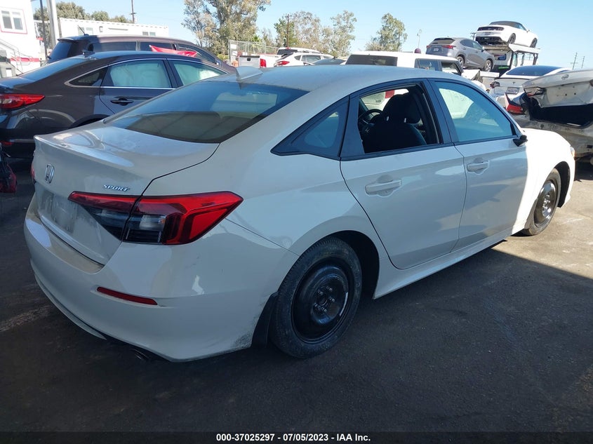 VIN 2HGFE2F51PH523724 2023 HONDA CIVIC SEDAN SPORT
