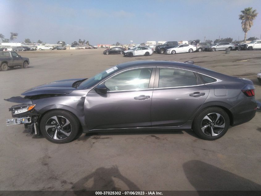 2022 HONDA INSIGHT EX 19XZE4F52NE010577