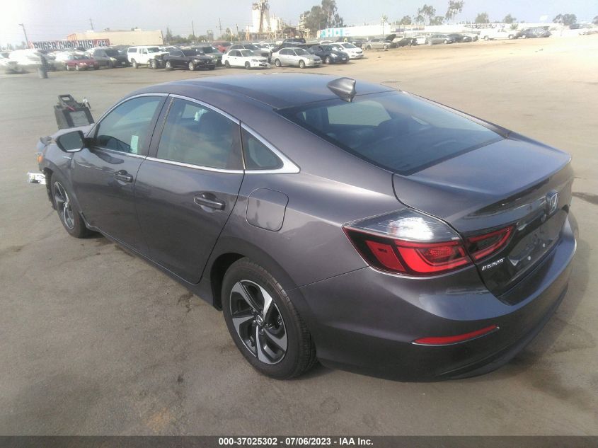 2022 HONDA INSIGHT EX 19XZE4F52NE010577