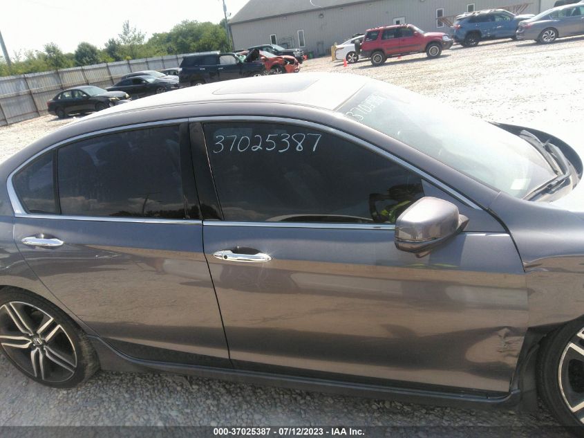 2016 HONDA ACCORD SEDAN TOURING - 1HGCR3F99GA006864