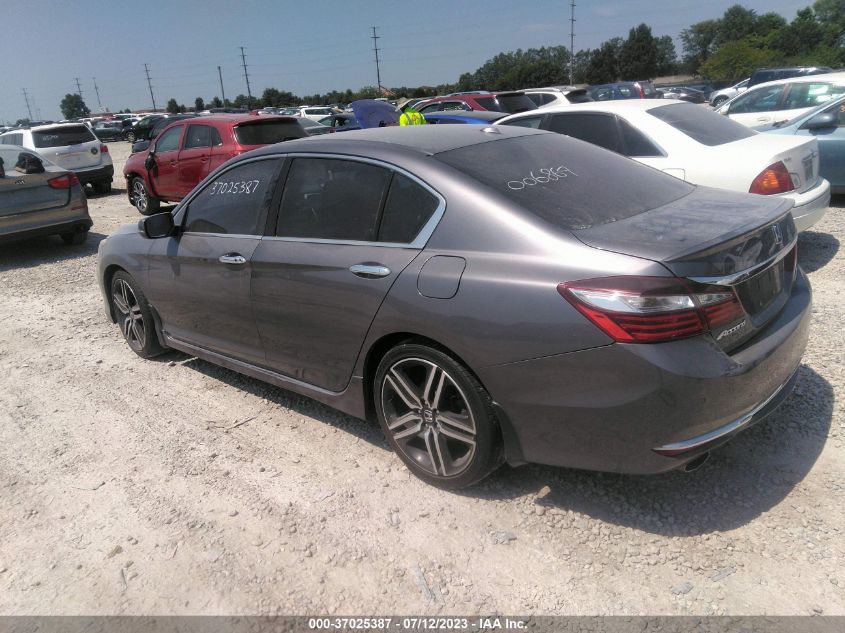 2016 HONDA ACCORD SEDAN TOURING - 1HGCR3F99GA006864