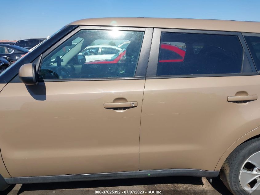 2016 KIA SOUL BASE - KNDJN2A25G7250336