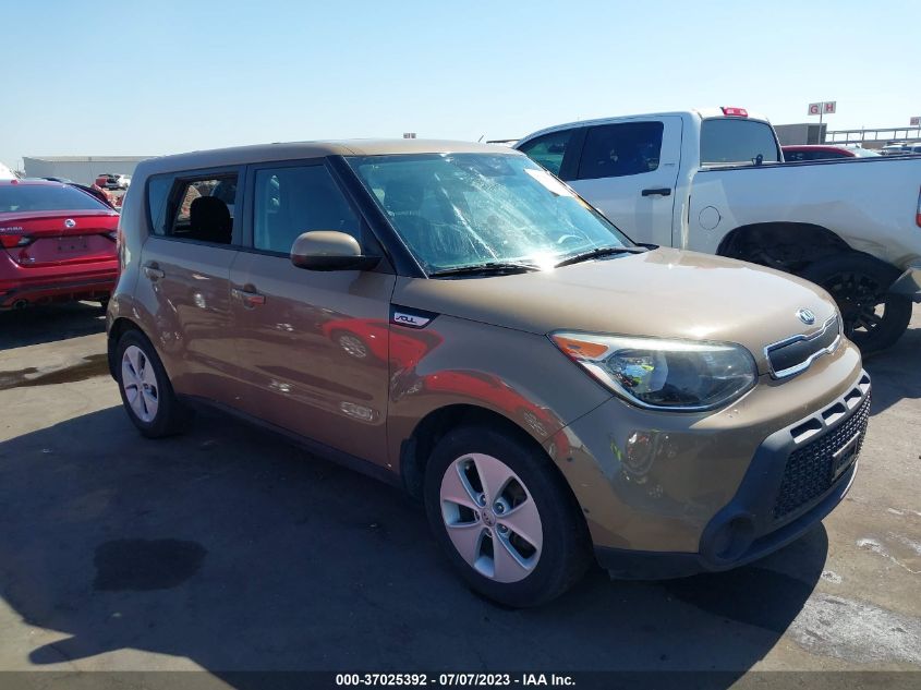 2016 KIA SOUL BASE - KNDJN2A25G7250336