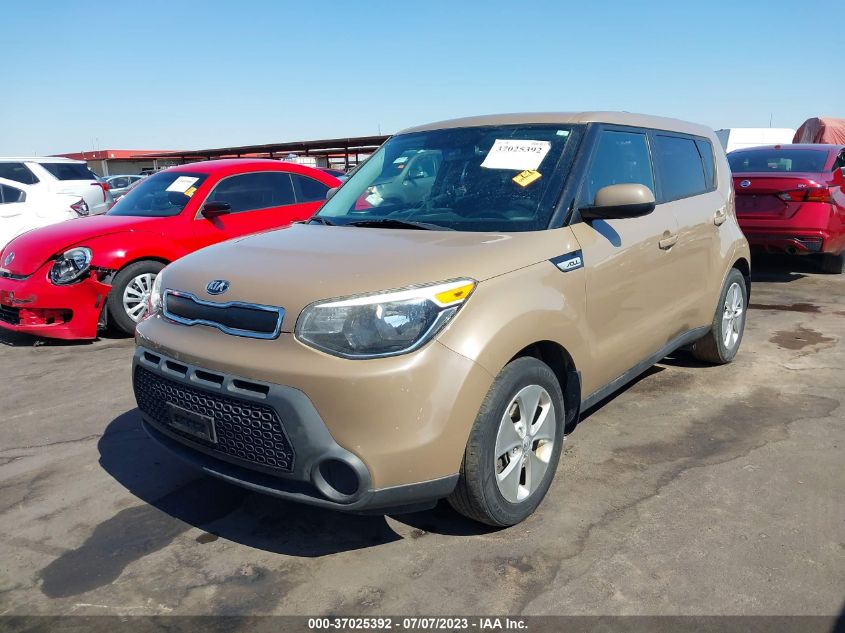 2016 KIA SOUL BASE - KNDJN2A25G7250336