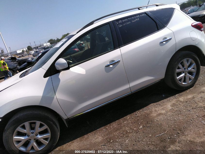 2014 NISSAN MURANO SV - JN8AZ1MW5EW521349