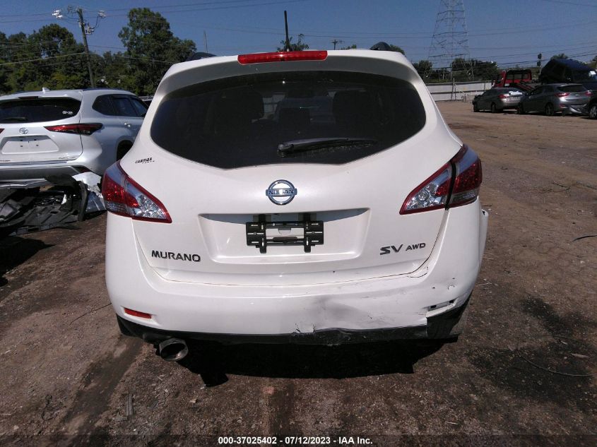 2014 NISSAN MURANO SV - JN8AZ1MW5EW521349