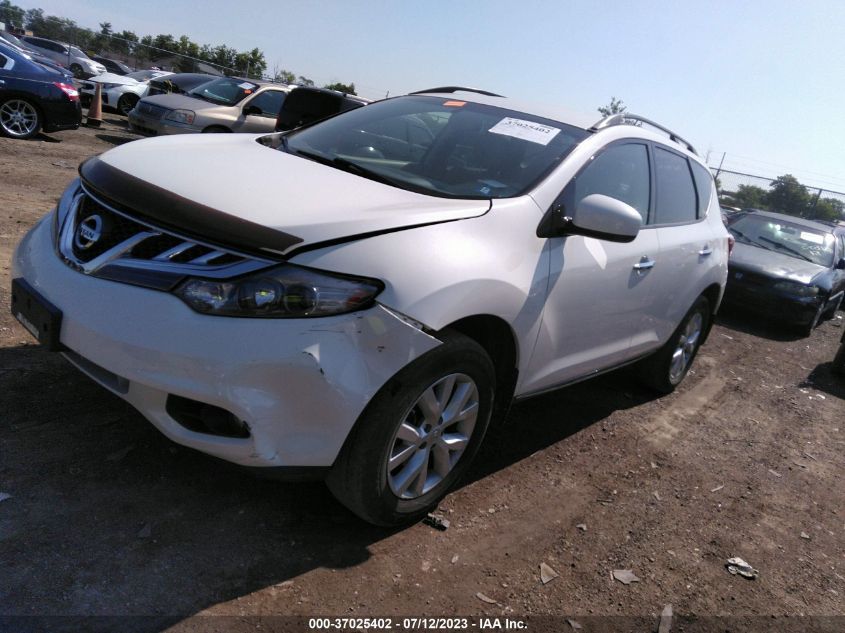 2014 NISSAN MURANO SV - JN8AZ1MW5EW521349