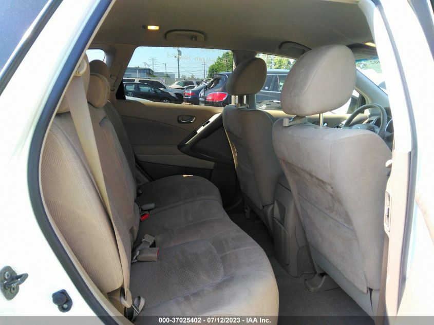 2014 NISSAN MURANO SV - JN8AZ1MW5EW521349