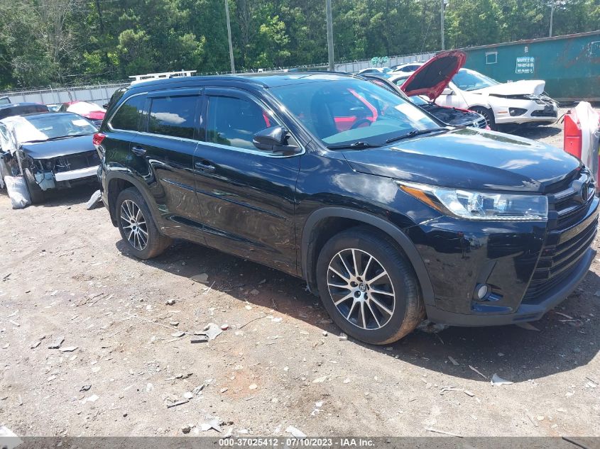 2018 TOYOTA HIGHLANDER SE/XLE - 5TDJZRFH4JS816025