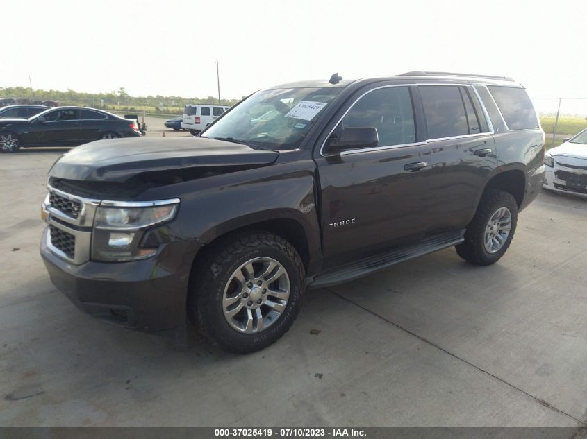 2015 CHEVROLET TAHOE C1500 LT - 1GNSCBKC6FR183998
