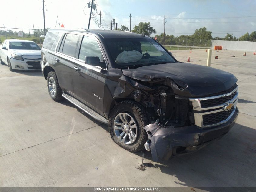 2015 CHEVROLET TAHOE C1500 LT - 1GNSCBKC6FR183998
