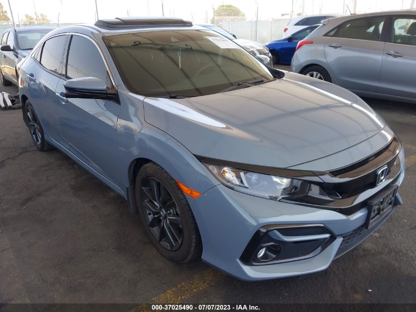 2021 HONDA CIVIC HATCHBACK EX - SHHFK7H67MU414422