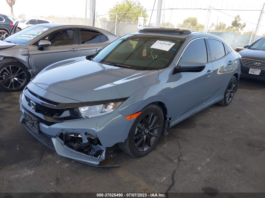 2021 HONDA CIVIC HATCHBACK EX - SHHFK7H67MU414422