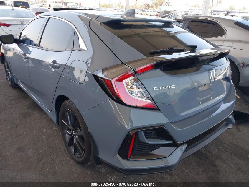 2021 HONDA CIVIC HATCHBACK EX - SHHFK7H67MU414422
