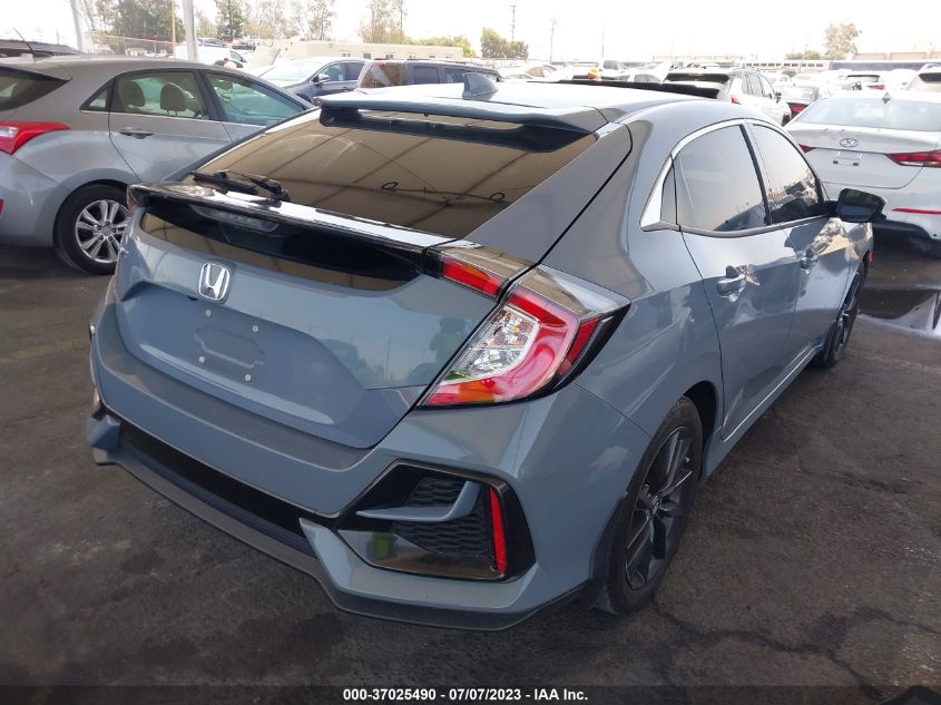 2021 HONDA CIVIC HATCHBACK EX - SHHFK7H67MU414422