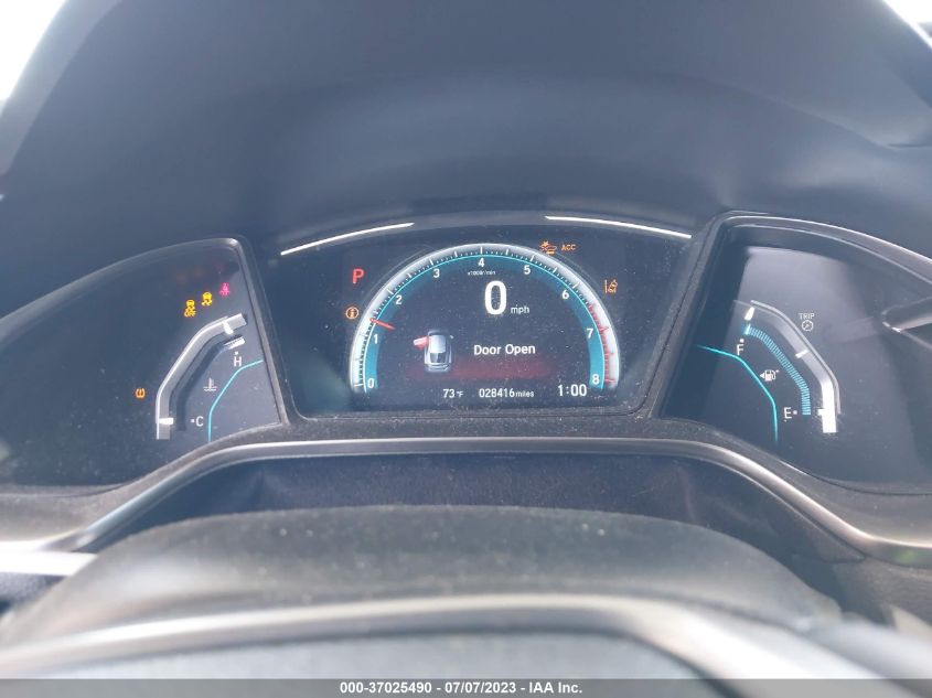 2021 HONDA CIVIC HATCHBACK EX - SHHFK7H67MU414422