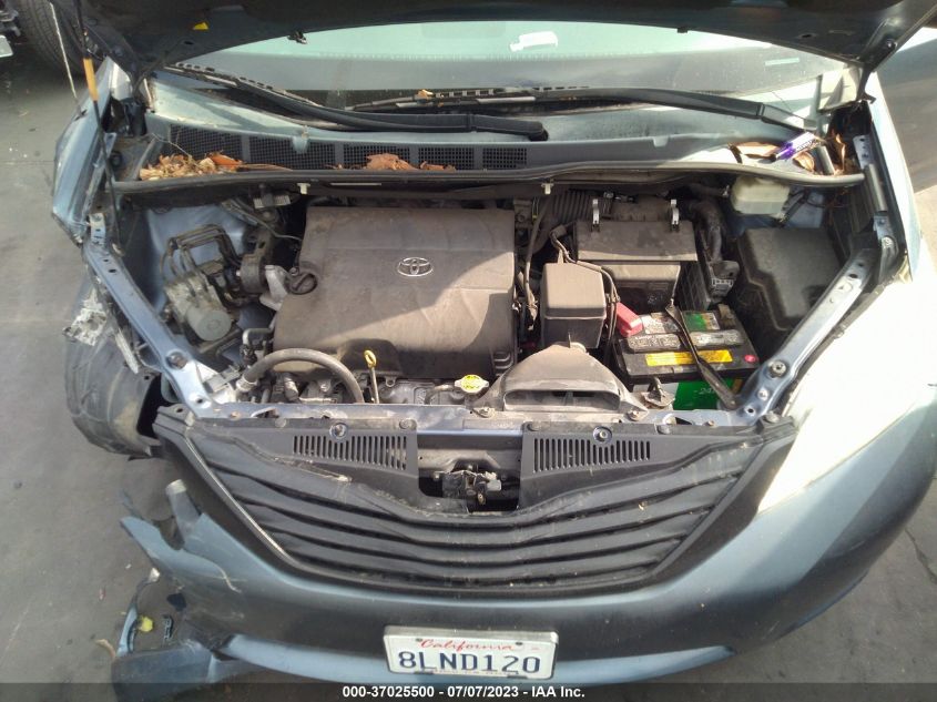 2013 TOYOTA SIENNA L - 5TDZK3DC3DS352337