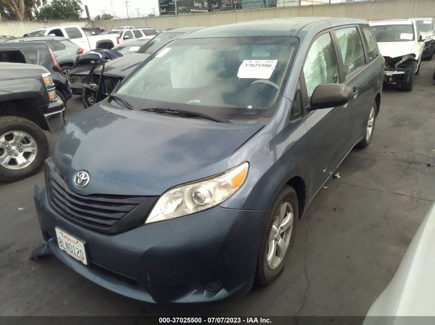 2013 TOYOTA SIENNA L - 5TDZK3DC3DS352337