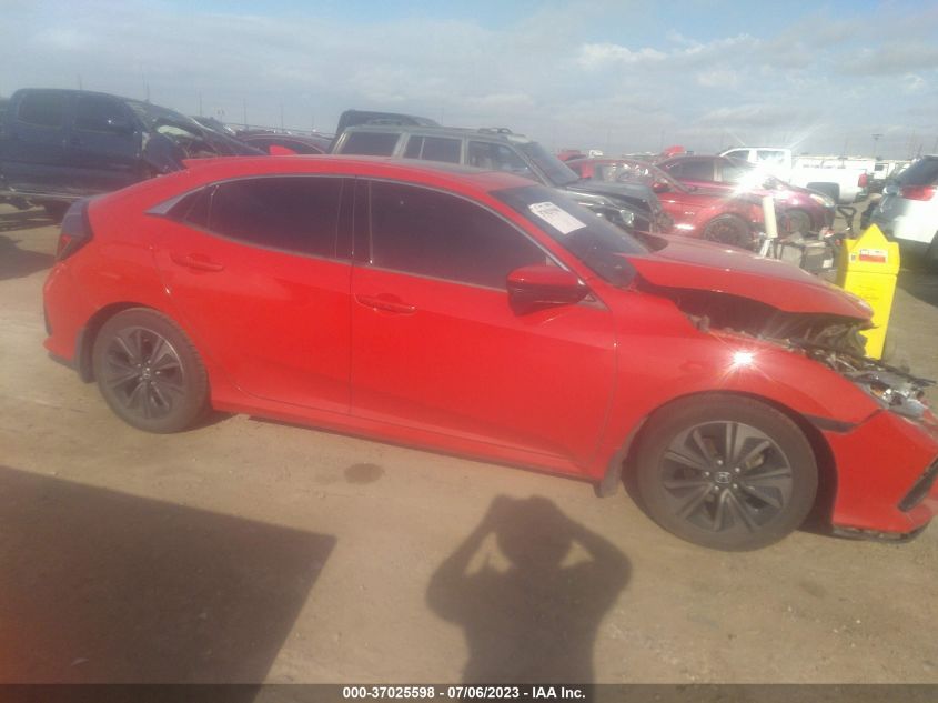 2018 HONDA CIVIC HATCHBACK EX - SHHFK7H55JU401672