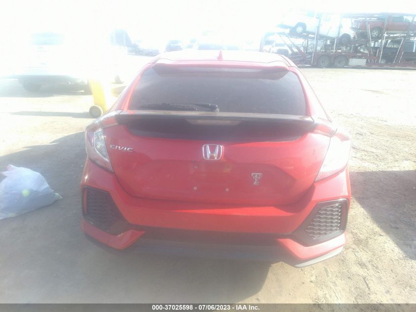 2018 HONDA CIVIC HATCHBACK EX - SHHFK7H55JU401672