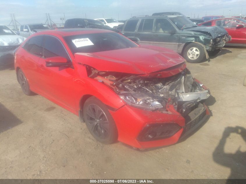 2018 HONDA CIVIC HATCHBACK EX - SHHFK7H55JU401672