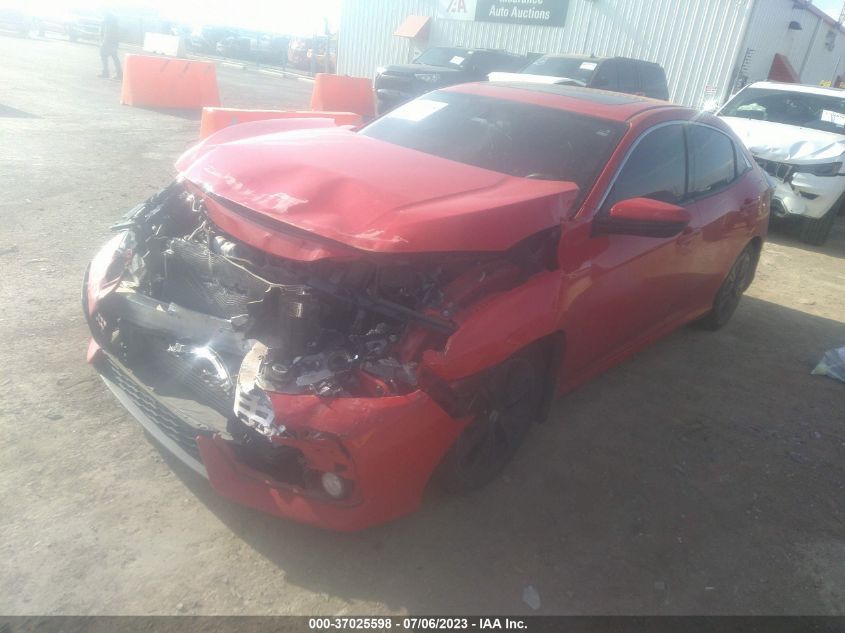 2018 HONDA CIVIC HATCHBACK EX - SHHFK7H55JU401672
