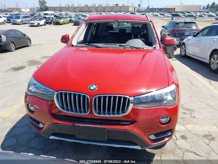 2015 BMW X3 XDRIVE28I - 5UXWX9C5XF0D46780