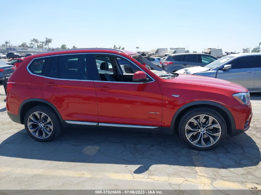 2015 BMW X3 XDRIVE28I - 5UXWX9C5XF0D46780