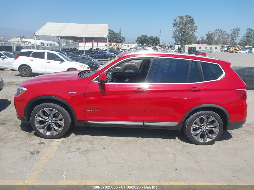 2015 BMW X3 XDRIVE28I - 5UXWX9C5XF0D46780