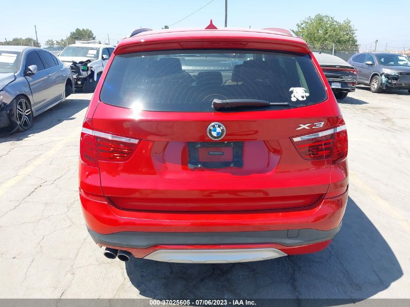 2015 BMW X3 XDRIVE28I - 5UXWX9C5XF0D46780