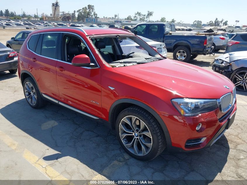 2015 BMW X3 XDRIVE28I - 5UXWX9C5XF0D46780