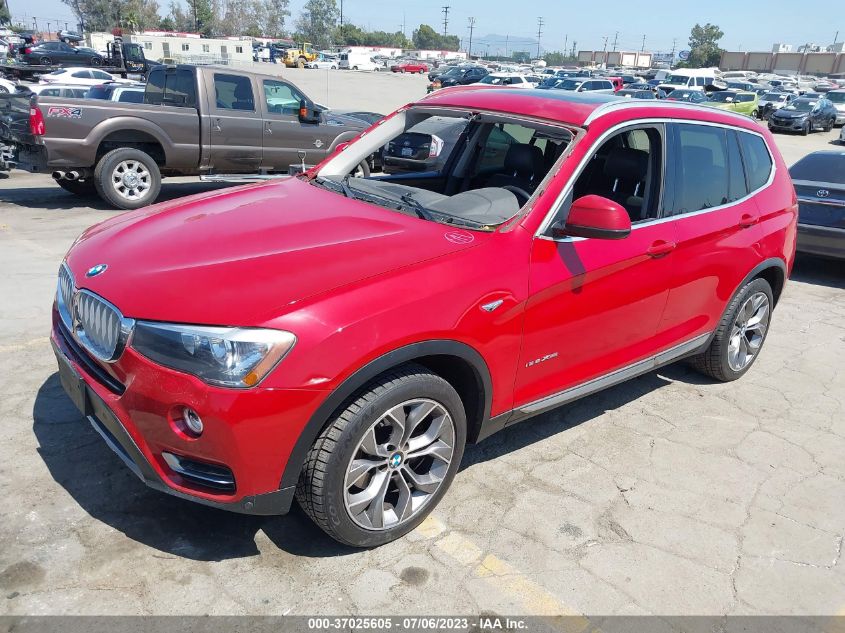 2015 BMW X3 XDRIVE28I - 5UXWX9C5XF0D46780