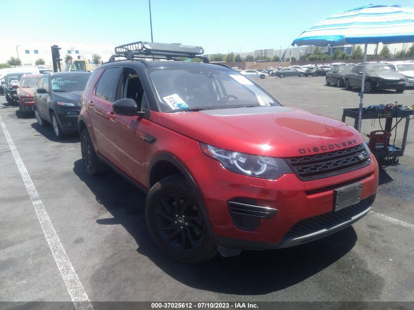 2019 LAND ROVER DISCOVERY SPORT SE - SALCP2FX7KH810604