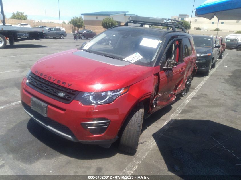 2019 LAND ROVER DISCOVERY SPORT SE - SALCP2FX7KH810604