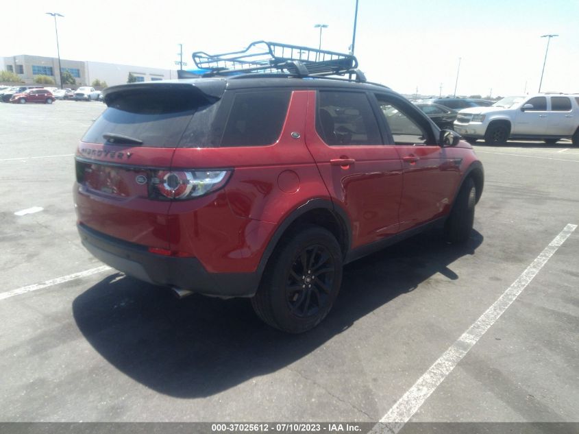2019 LAND ROVER DISCOVERY SPORT SE - SALCP2FX7KH810604