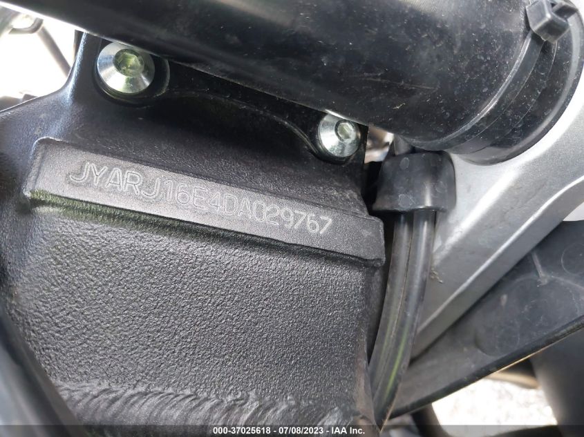 2013 YAMAHA YZFR6 JYARJ16E4DA029767