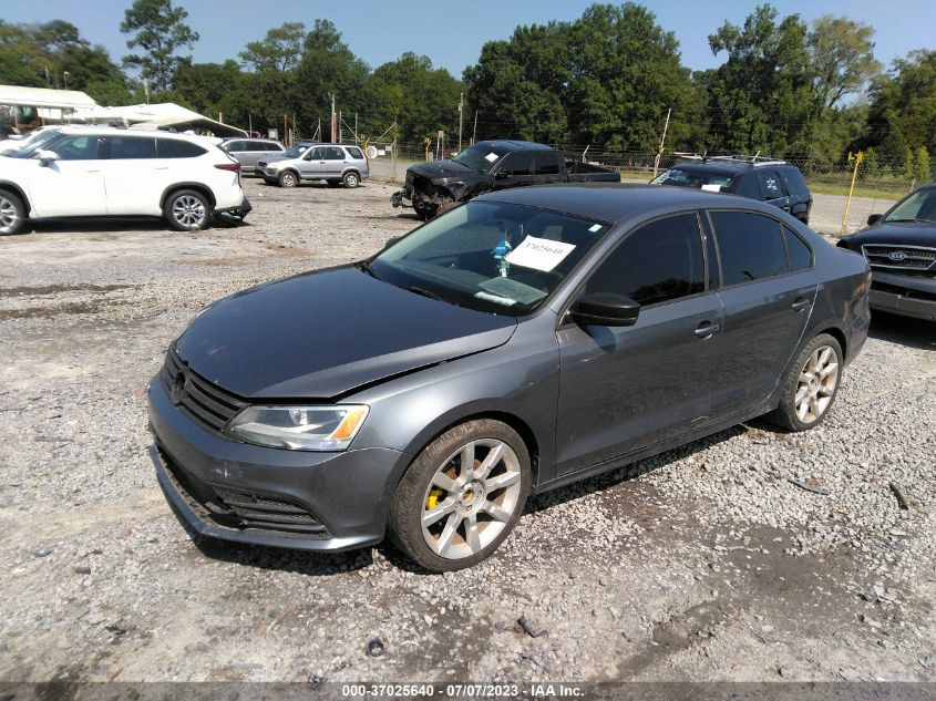 2015 VOLKSWAGEN JETTA SEDAN 2.0L S W/TECHNOLOGY - 3VW1K7AJ4FM357330