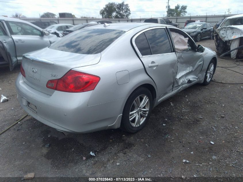 2013 INFINITI G37X - JN1CV6AR4DM352269